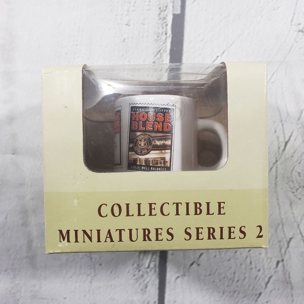 New 2004 Vintage Starbucks Coffee Collectible Miniatures Series Mug Vintage Mug - Picture 2 of 8